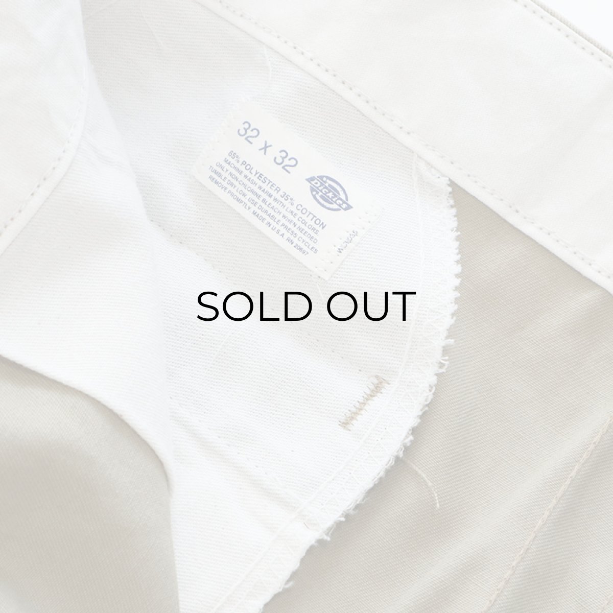 画像9: 〜90's Dickies 874 TWILL WORK PANTS "MADE IN USA"【W32 x L31.5 程度】 (9)