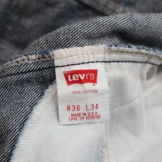 画像10: LEVI'S 517 DENIM BOOTS CUT PANTS "made in USA" 【W36 x L34 程度】 (10)