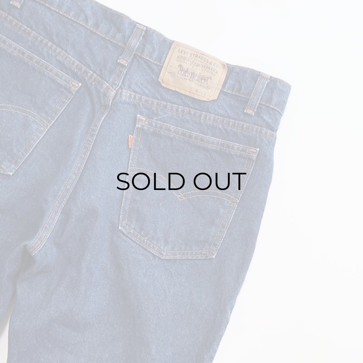 画像7: LEVI'S 517 DENIM BOOTS CUT PANTS "made in USA" 【W36 x L34 程度】 (7)