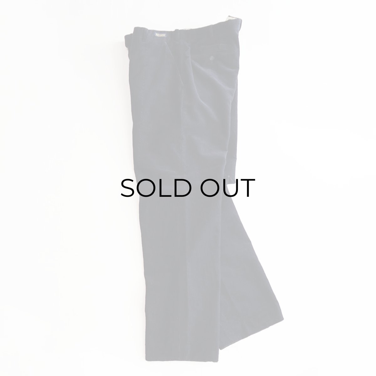 画像2: 80's NELSON COTTON CORDUROY PANTS【W35 x L30 程度】 (2)