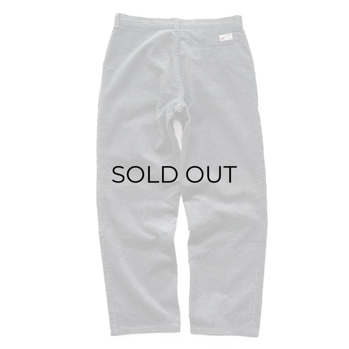 画像3: 80's MUSTANG COTTON WIDE WALE CORDUROY TUCK PANTS【W30 x L27.5 程度】 (3)