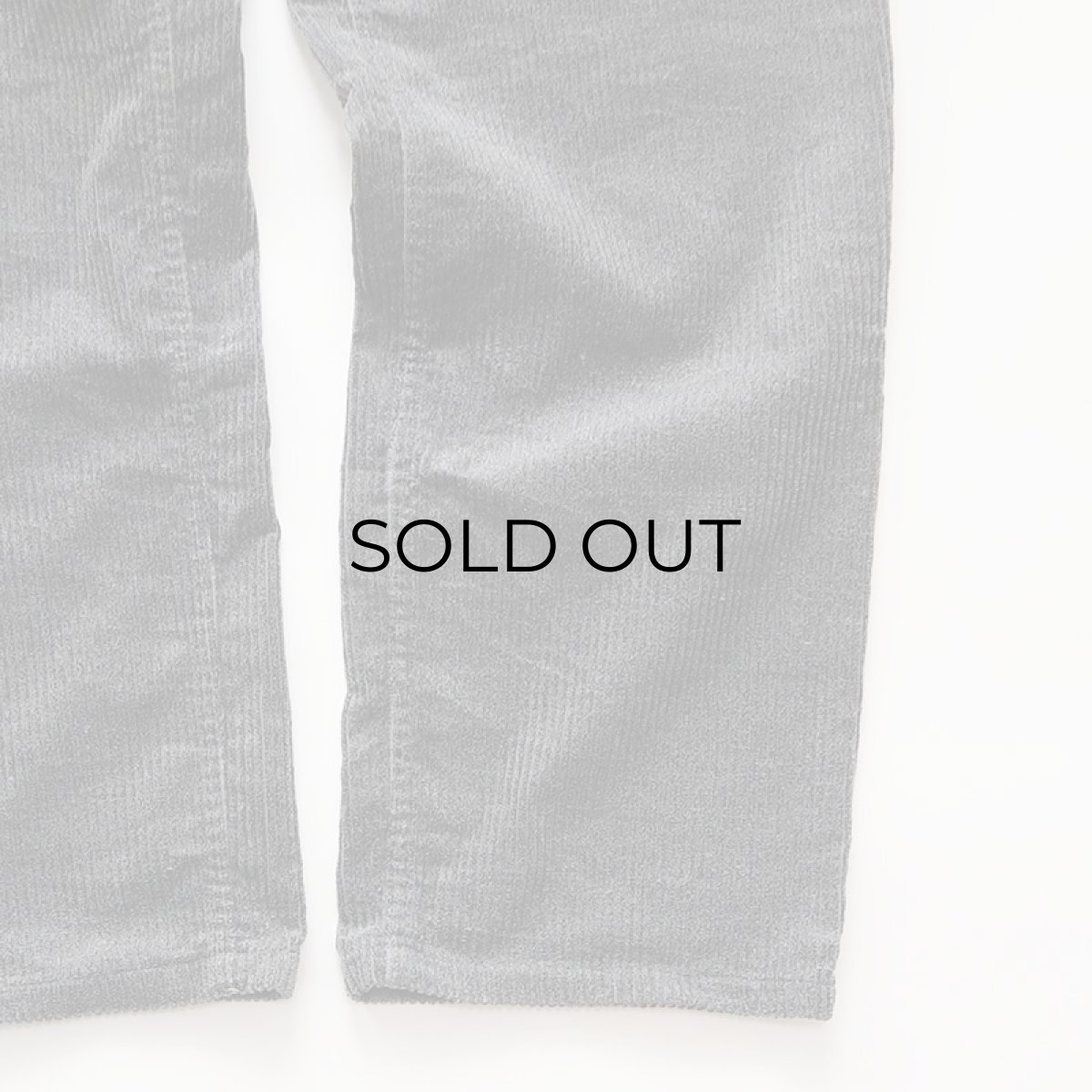 画像5: 80's MUSTANG COTTON WIDE WALE CORDUROY TUCK PANTS【W30 x L27.5 程度】 (5)