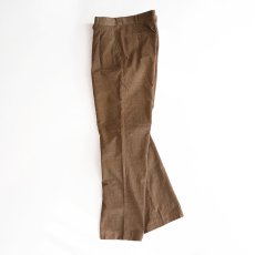 画像2: Heruc Galeria COTTON CASHMERE CORDUROY TUCK PANTS【W33 x L33 程度】 (2)