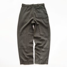 画像3: Old River WOOL POLYESTER WHIPCOAD TUCK SLACKS "MADE IN ITALY" 【W31 x L29 程度】 (3)