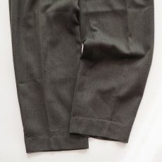 画像6: Old River WOOL POLYESTER WHIPCOAD TUCK SLACKS "MADE IN ITALY" 【W31 x L29 程度】 (6)