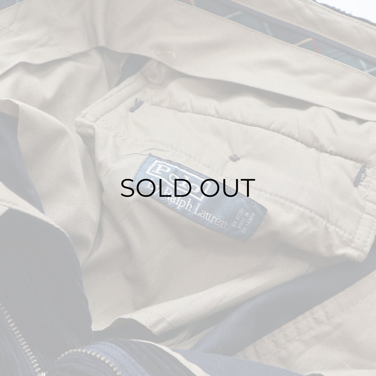 画像9: Polo by Ralph Lauren COTTON WIDE WALE CORDUROY TUCK PANTS【W34 x L29 程度】 (9)