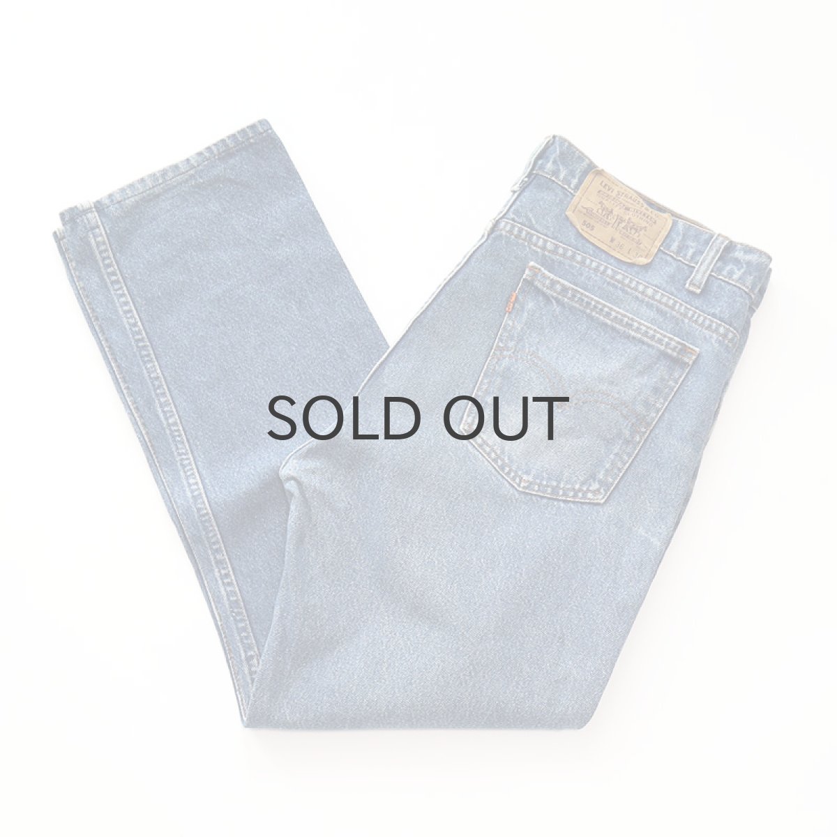 画像1: LEVI'S 505 DENIM PANTS "made in USA" 【W36 x L28 程度】 (1)