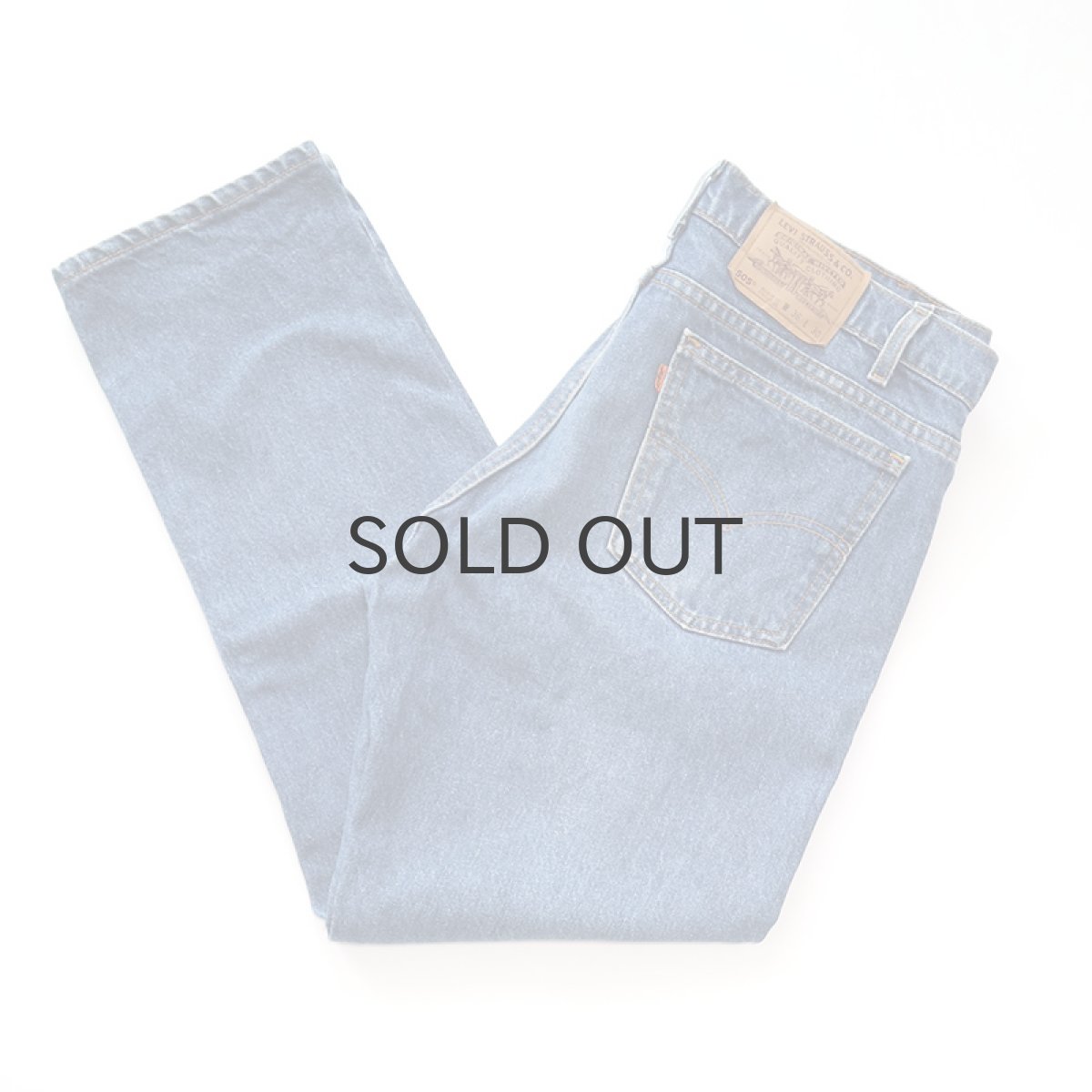 画像1: LEVI'S 505 DENIM PANTS "made in USA" 【W36 x L29 程度】 (1)