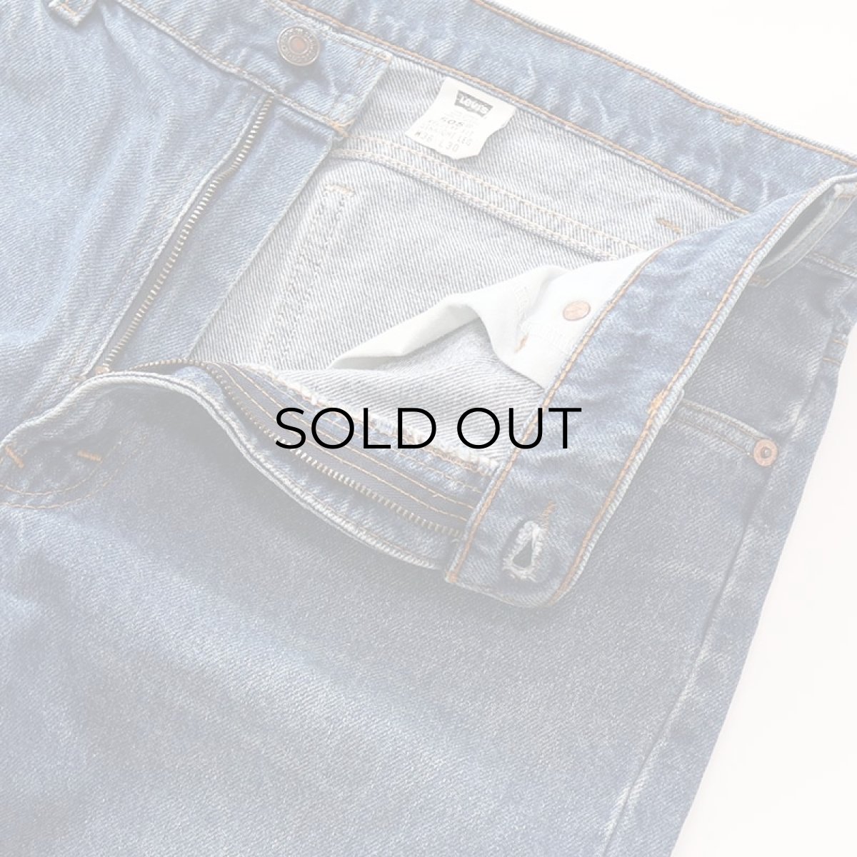 画像6: LEVI'S 505 DENIM PANTS "made in USA" 【W36 x L29 程度】 (6)