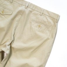 画像5: Polo by Ralph Lauren Lt.Oz. COTTON TWILL TUCK PANTS【W37 x L28 程度】 (5)