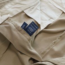 画像7: 90's Polo by Ralph Lauren "POLO CHINO" COTTON TWILL TUCK PANTS【W34 x L32 程度】 (7)