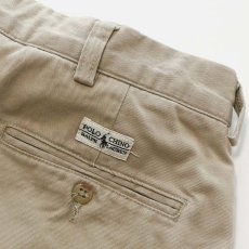 画像8: 90's Polo by Ralph Lauren "POLO CHINO" COTTON TWILL TUCK PANTS【W34 x L32 程度】 (8)