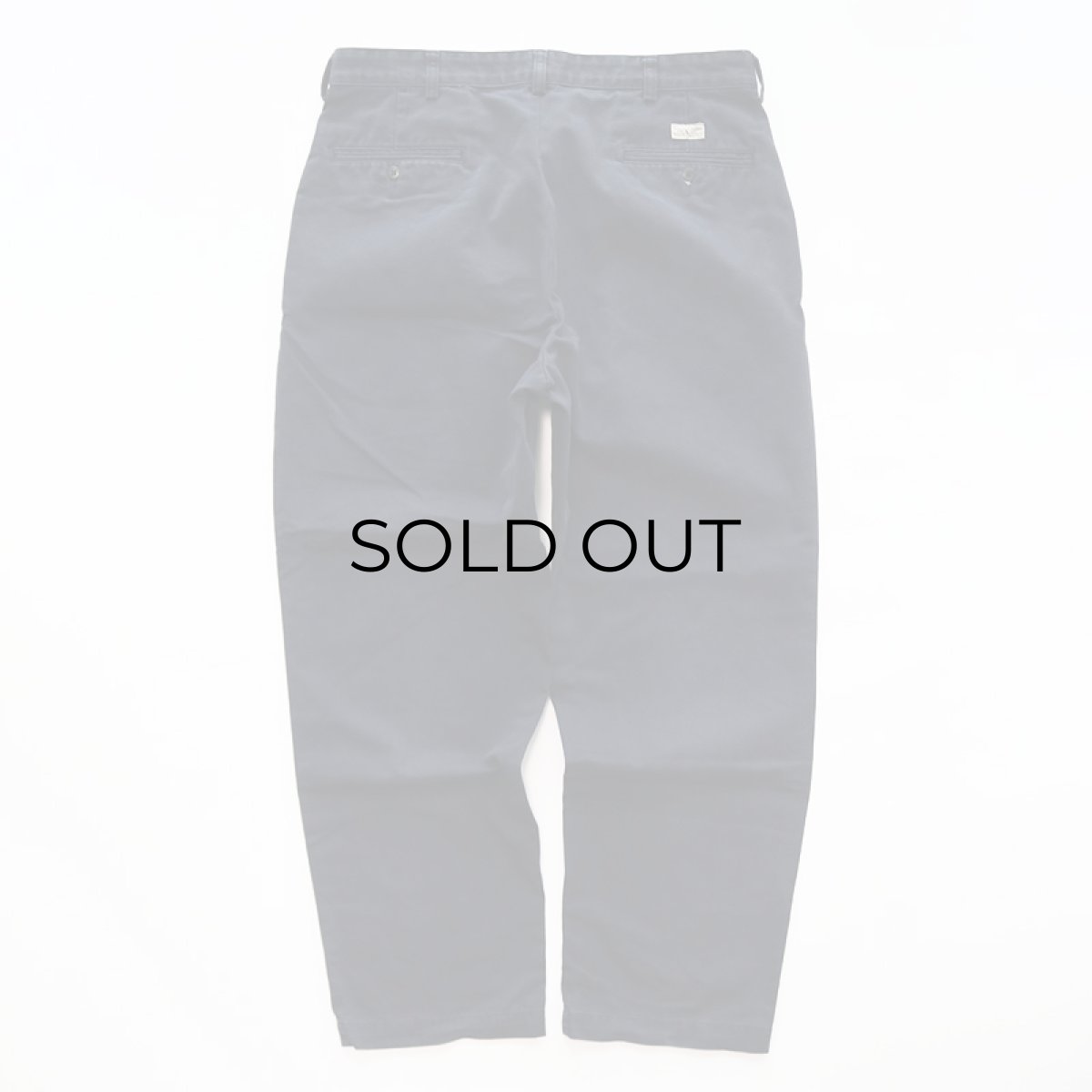 画像3: 90's Polo by Ralph Lauren "POLO CHINO" COTTON TWILL TUCK PANTS【W35 x L30 程度】 (3)