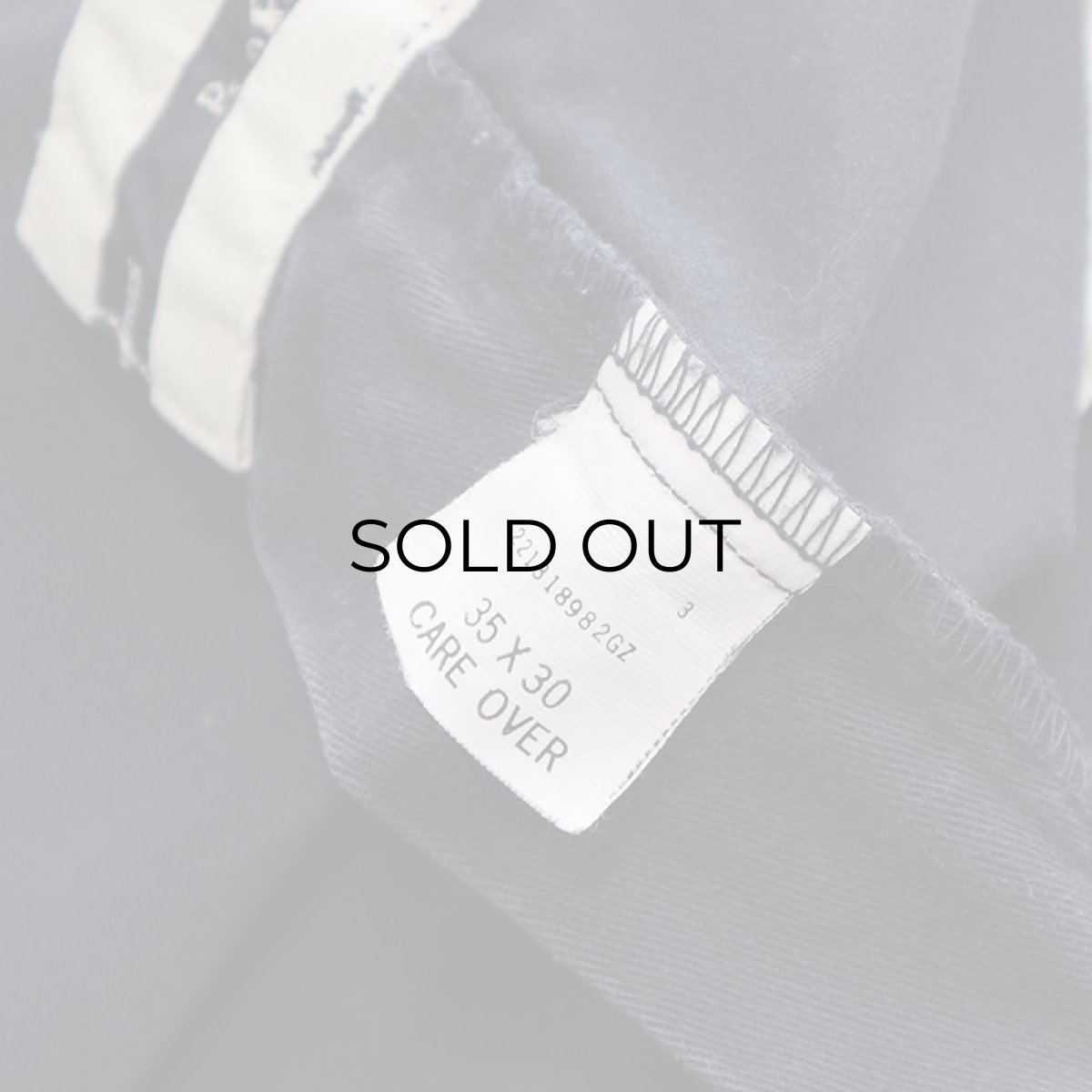 画像8: 90's Polo by Ralph Lauren "POLO CHINO" COTTON TWILL TUCK PANTS【W35 x L30 程度】 (8)