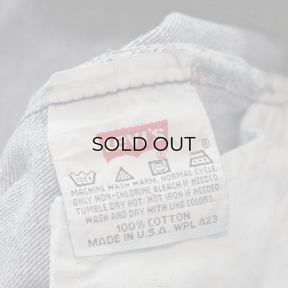 画像9: LEVI'S 501 DENIM PANTS "made in USA" 【W33 x L31.5 程度】 (9)