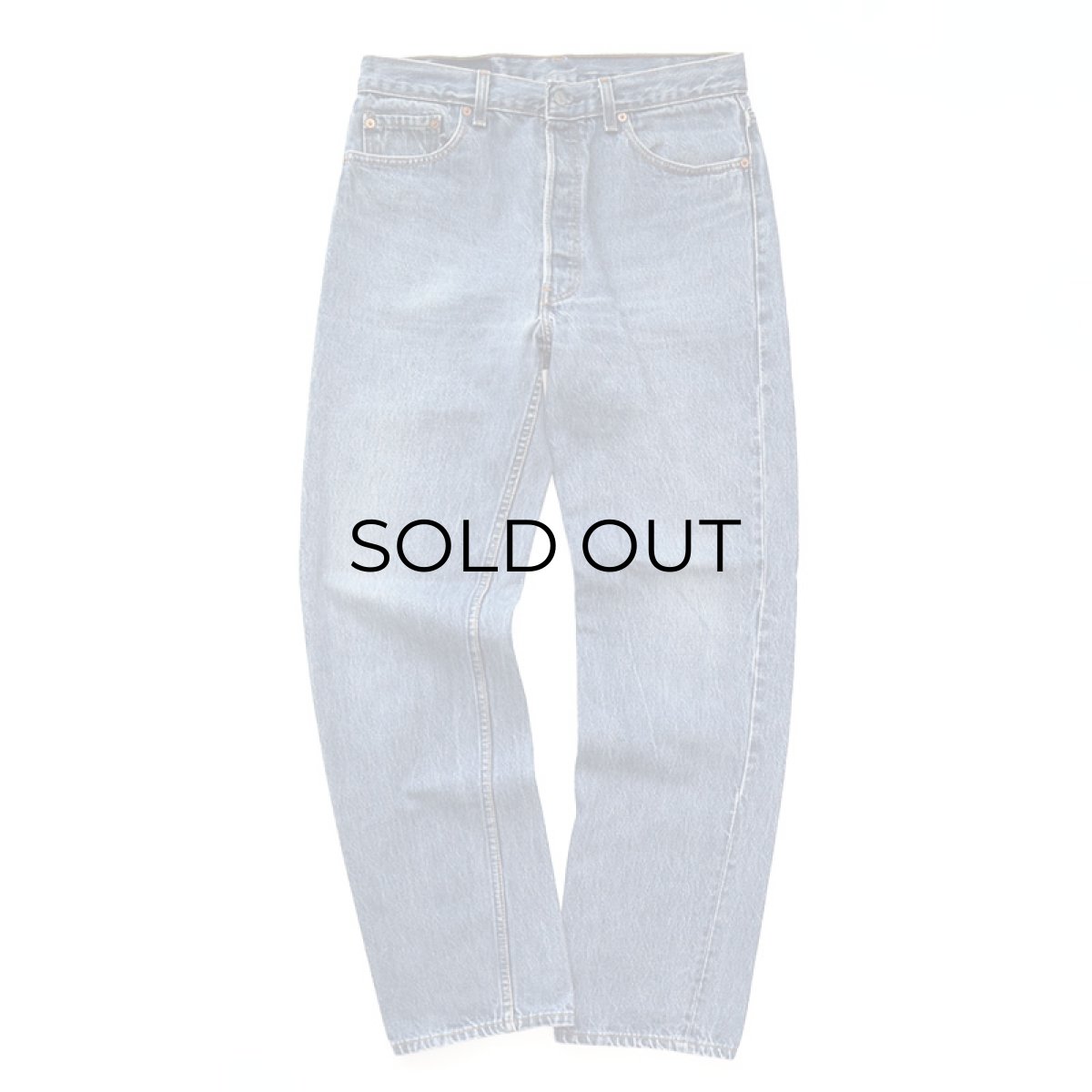 画像2: LEVI'S 501 DENIM PANTS "made in USA" 【W33 x L31.5 程度】 (2)