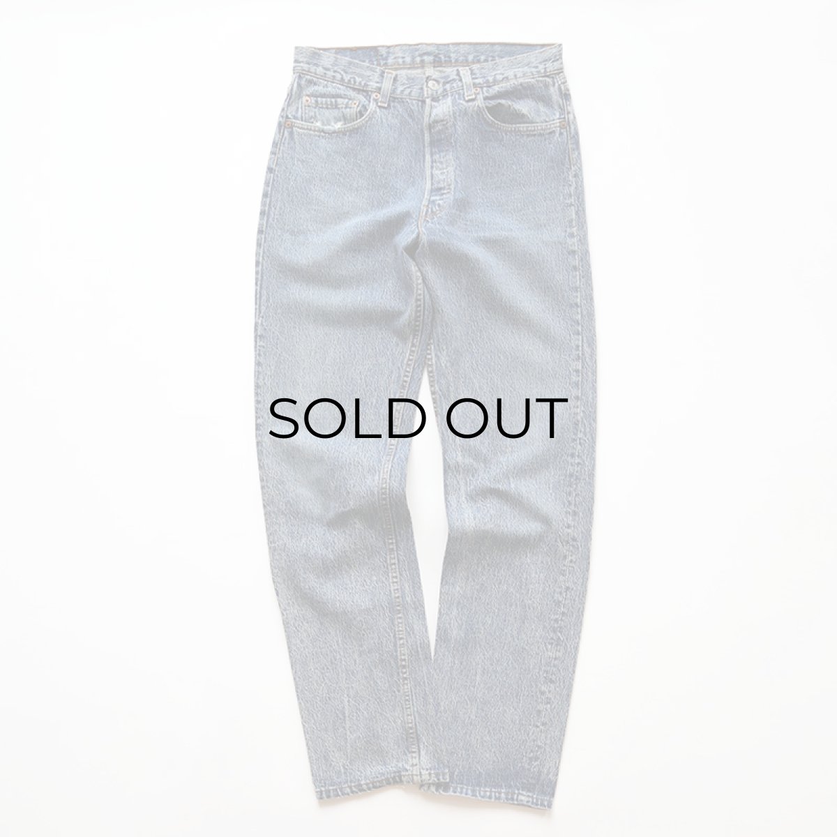 画像2: LEVI'S 501 ACID WASHED DENIM PANTS "made in USA" 【W32 x L34 程度】 (2)