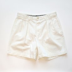 画像1: 〜00's Polo by Ralph Lauren "POLO CHINO" COTTON TWILL TUCK SHORTS 【W33 程度】 (1)