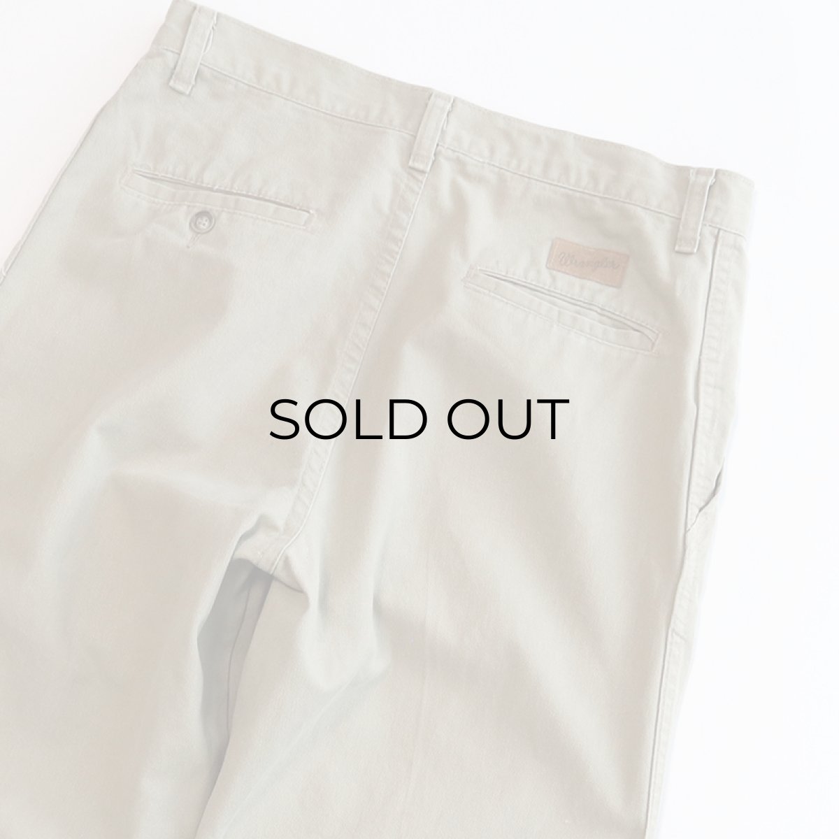 画像7: 80's Wrangler COTTON TWILL TUCK PANTS "MADE IN USA"【W32 x L30 程度】 (7)