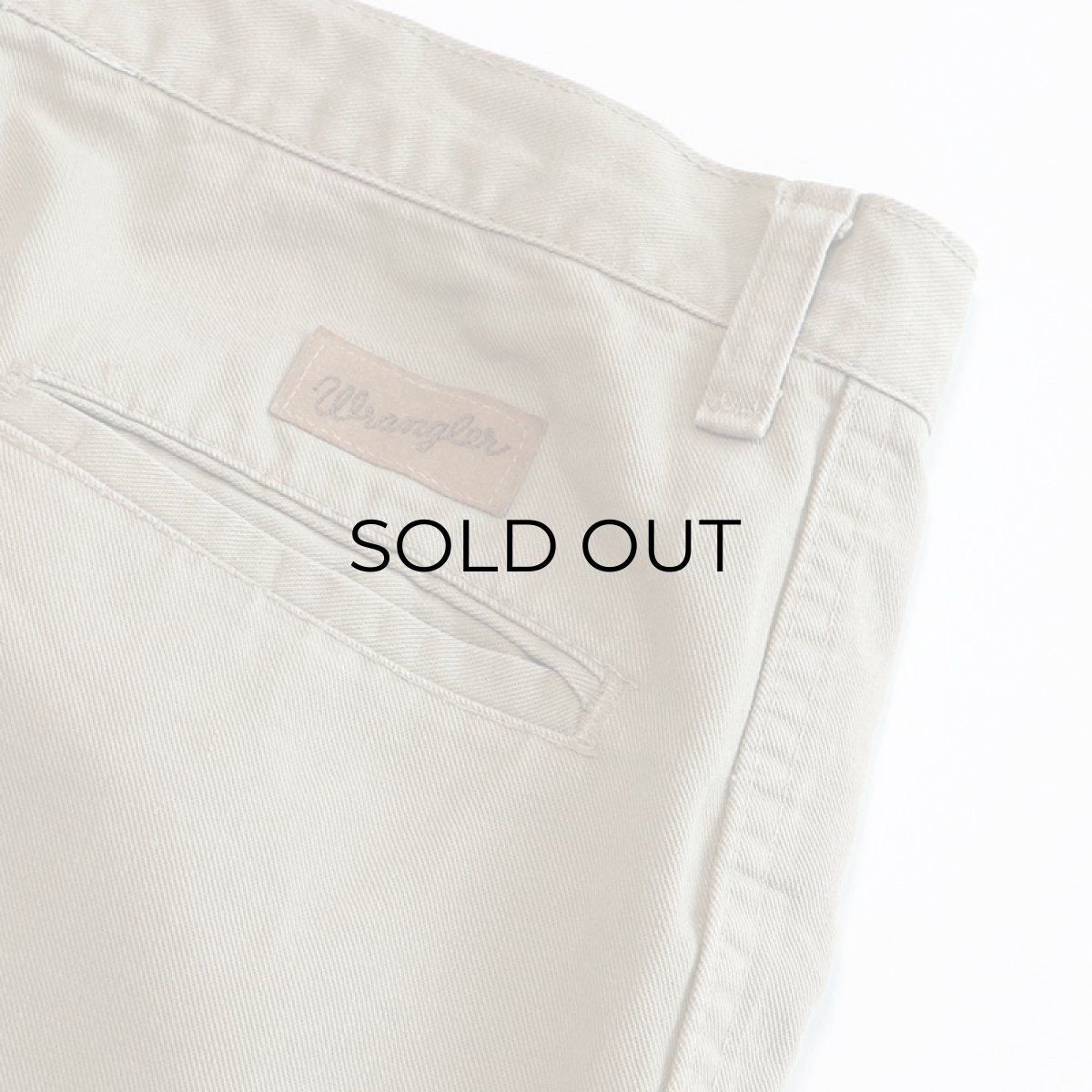 画像8: 80's Wrangler COTTON TWILL TUCK PANTS "MADE IN USA"【W32 x L30 程度】 (8)