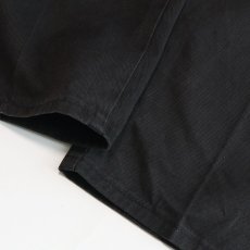 画像6: 〜90's Wrangler BLACK COTTON TWILL TUCK PANTS "MADE IN USA"【W35 x L30.5 程度】 (6)