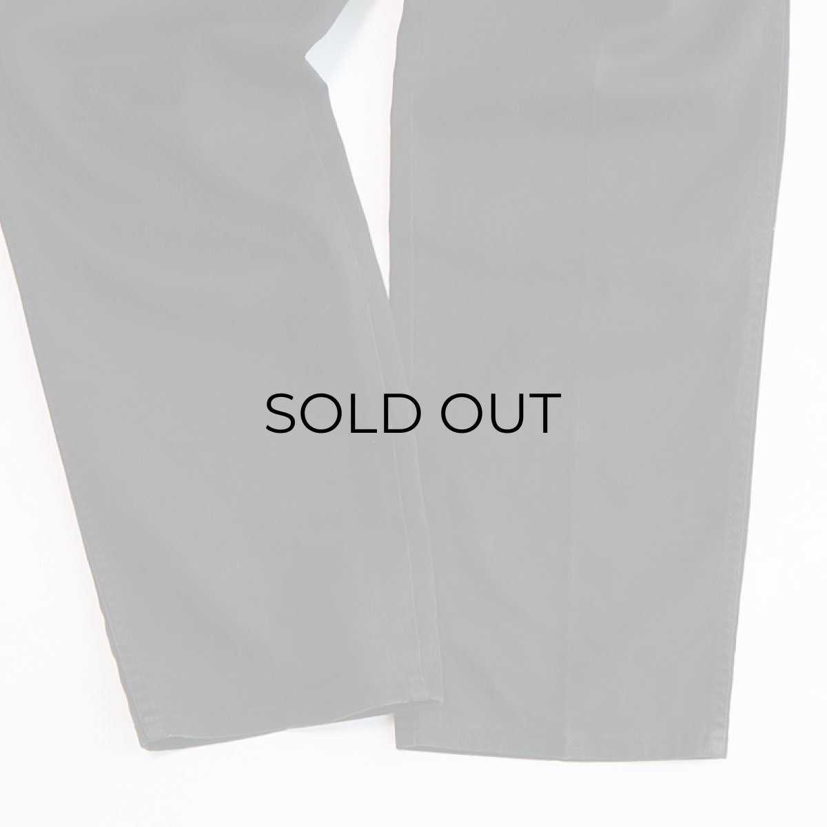 画像5: 〜90's Wrangler BLACK COTTON TWILL TUCK PANTS "MADE IN USA"【W35 x L30.5 程度】 (5)