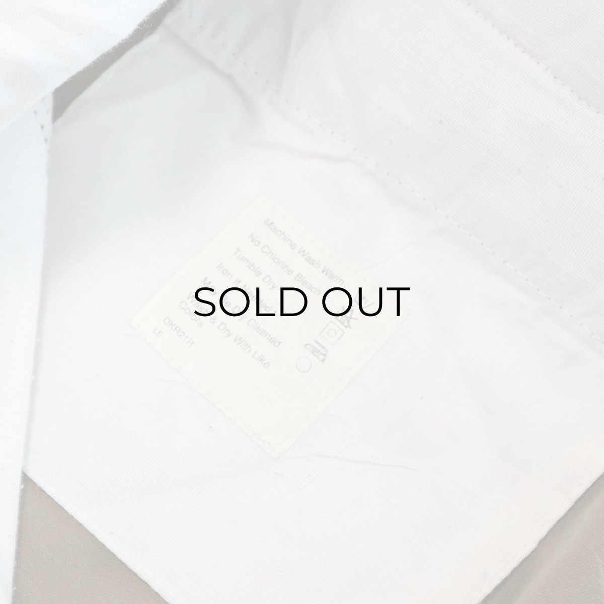 画像9: 〜90's DOCKERS COTTON TWILL TUCK PANTS【W34 x L29.5 程度】 (9)