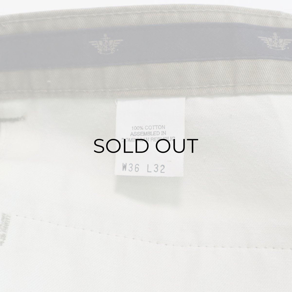 画像8: DOCKERS COTTON TWILL TUCK PANTS【W36 x L31 程度】 (8)