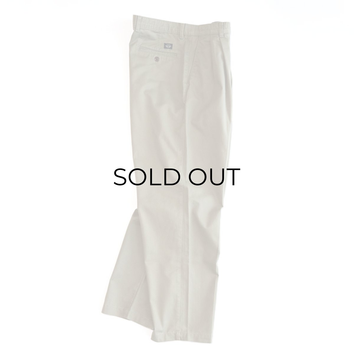 画像2: DOCKERS COTTON TWILL TUCK PANTS【W36 x L31 程度】 (2)