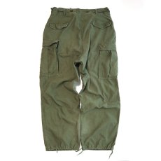 画像4: 50's US ARMY M-51 COTTON SATEEN FIELD CARGO PANTS【MEDIUM-REGULAR】 (4)