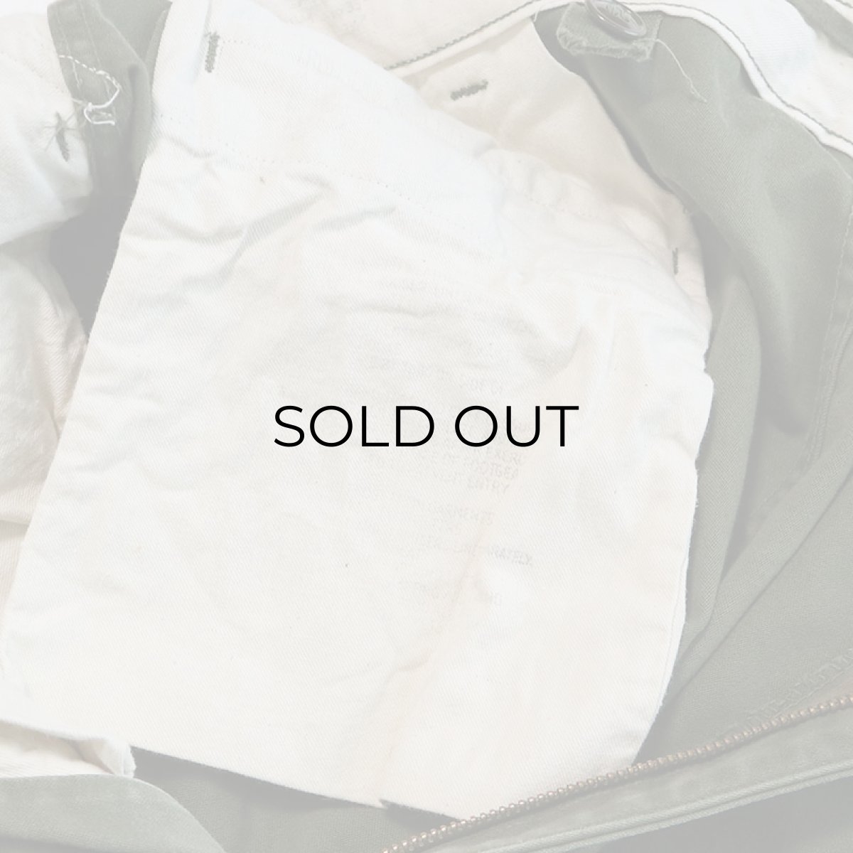 画像10: 50's US ARMY M-51 COTTON SATEEN FIELD CARGO PANTS【MEDIUM-REGULAR】 (10)