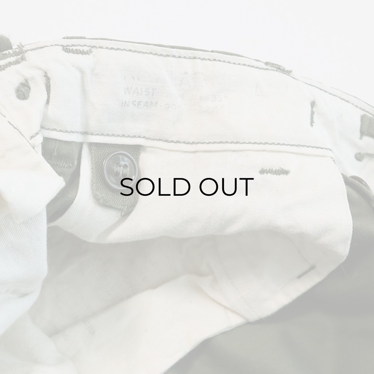 画像9: 50's US ARMY M-51 COTTON SATEEN FIELD CARGO PANTS【MEDIUM-REGULAR】 (9)