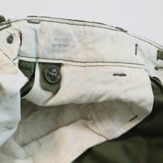 画像9: 50's US ARMY M-51 COTTON SATEEN FIELD CARGO PANTS【MEDIUM-REGULAR】 (9)