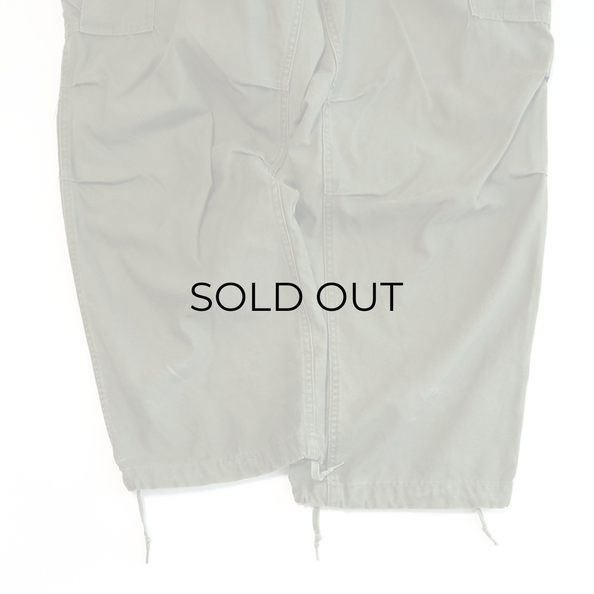 画像6: 50's US ARMY M-51 COTTON SATEEN FIELD CARGO PANTS【MEDIUM-REGULAR】 (6)