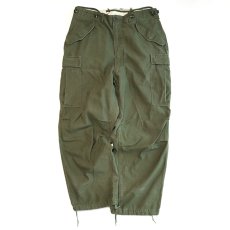 画像2: 50's US ARMY M-51 COTTON SATEEN FIELD CARGO PANTS【MEDIUM-REGULAR】 (2)