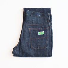 画像1: 70's-80's ELY COTTON DENIM BOOTS CUT PANTS "DEADSTOCK"【W31 x L37 程度】 (1)