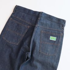 画像7: 70's-80's ELY COTTON DENIM BOOTS CUT PANTS "DEADSTOCK"【W31 x L37 程度】 (7)