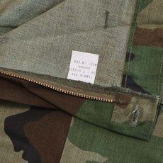 画像9: 〜80's GUNG HO COTTON NYLON WOODLAND CAMOUFLAGE M-43 style CARGO PANTS "DEADSTOCK"【W34 x L32 程度】 (9)