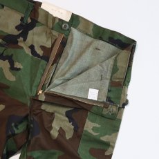 画像5: 〜80's GUNG HO COTTON NYLON WOODLAND CAMOUFLAGE M-43 style CARGO PANTS "DEADSTOCK"【W34 x L32 程度】 (5)