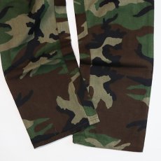 画像6: 〜80's GUNG HO COTTON NYLON WOODLAND CAMOUFLAGE M-43 style CARGO PANTS "DEADSTOCK"【W34 x L32 程度】 (6)