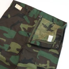 画像5: 〜80's GUNG HO COTTON NYLON WOODLAND CAMOUFLAGE BAKER style WORK PANTS "DEADSTOCK"【W32 x L34 程度】 (5)