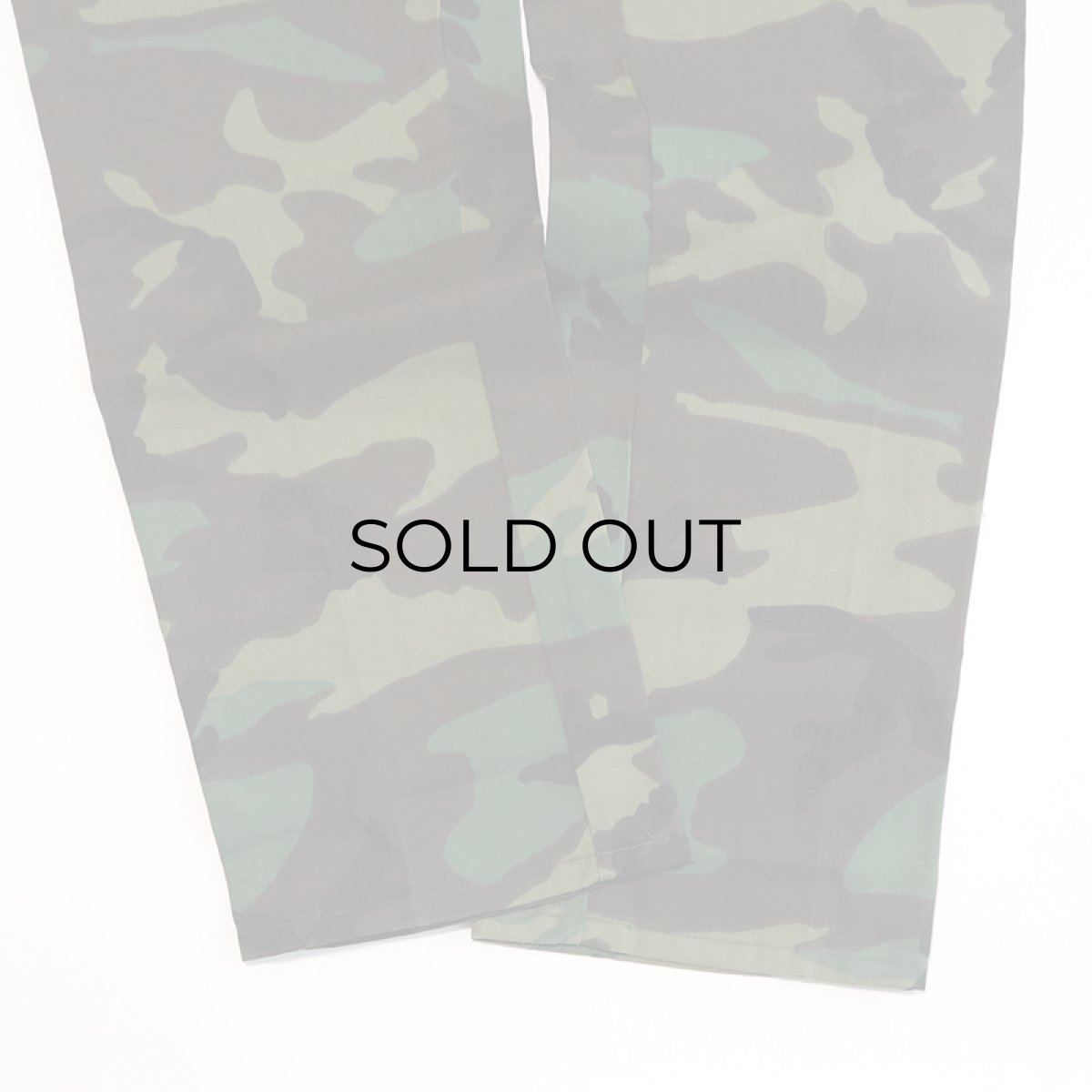 画像6: 〜80's GUNG HO COTTON NYLON WOODLAND CAMOUFLAGE BAKER style WORK PANTS "DEADSTOCK"【W32 x L34 程度】 (6)