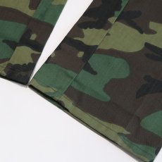 画像7: 〜80's GUNG HO COTTON NYLON WOODLAND CAMOUFLAGE BAKER style WORK PANTS "DEADSTOCK"【W32 x L34 程度】 (7)