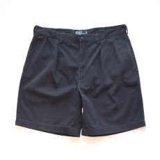 画像1: Polo by Ralph Lauren "POLO CHINO" COTTON TWILL TUCK SHORTS 【W38 程度】 (1)
