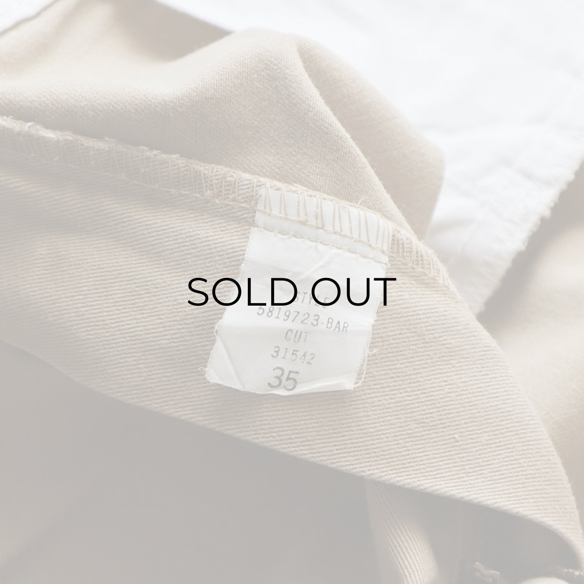 画像8: 90's POLO GOLF COTTON TWILL TUCK SHORTS 【W35 程度】 (8)