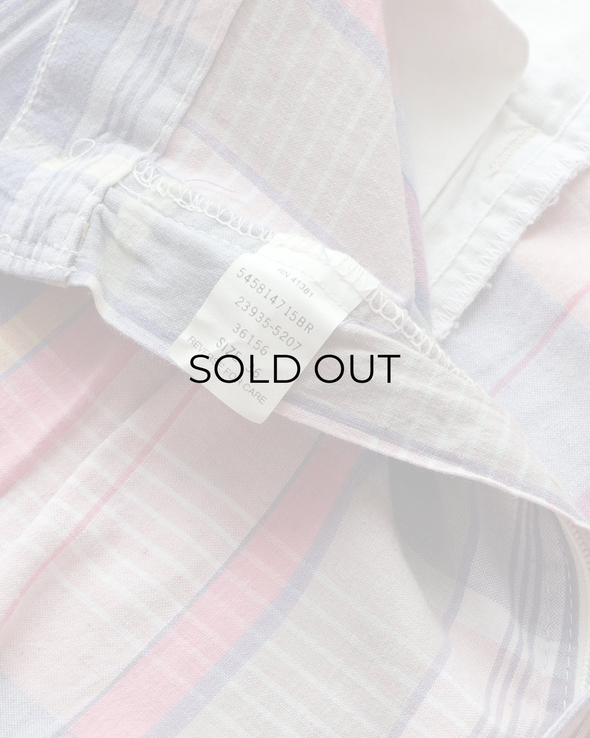 画像8: 〜90's Polo by Ralph Lauren COTTON MADRAS CHECK TUCK SHORTS "MADE IN USA" 【W36 程度】 (8)