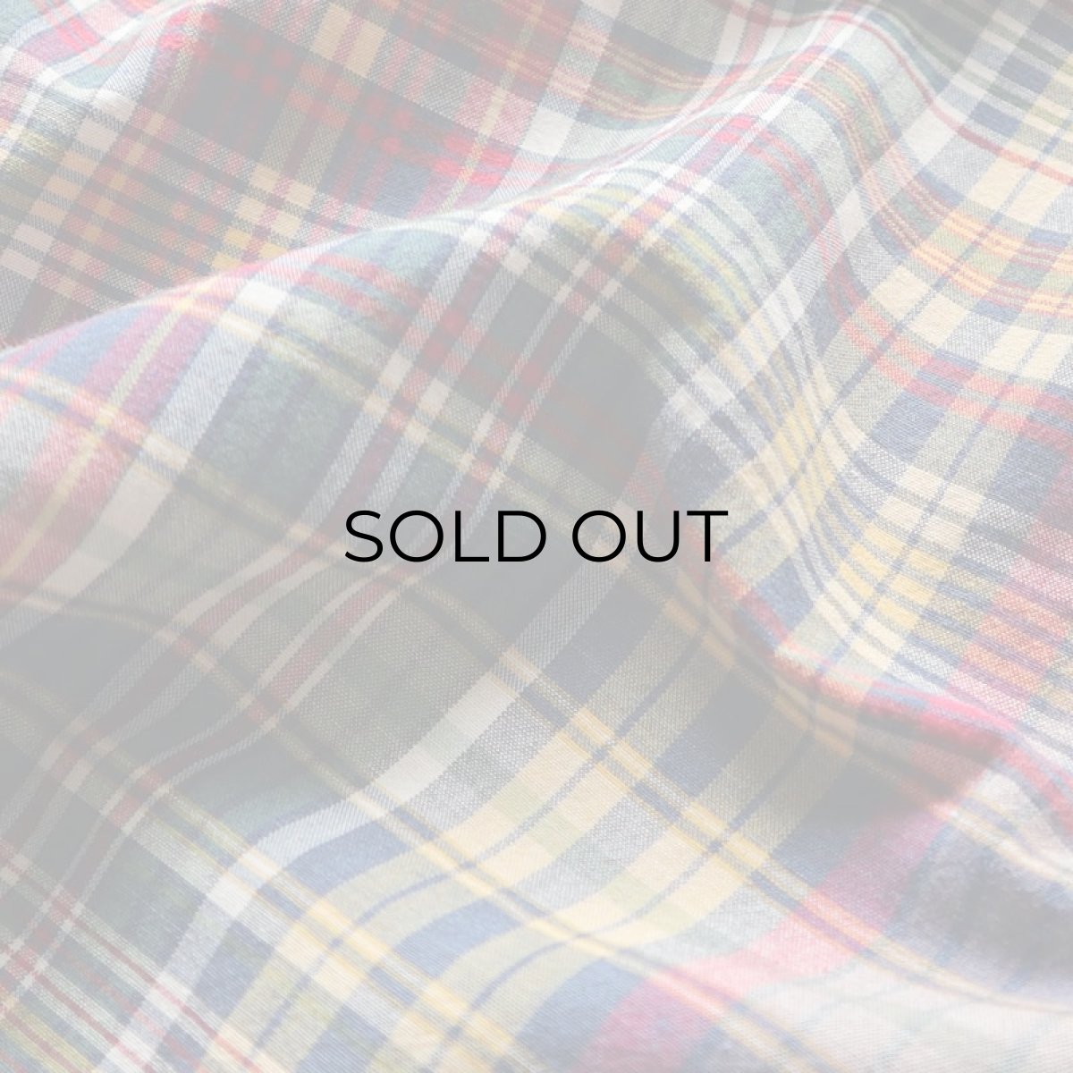 画像9: Polo by Ralph Lauren COTTON MADRAS CHECK NO TUCK SHORTS 【W37 程度】 (9)