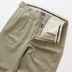 画像5: 90's Polo by Ralph Lauren "POLO CHINO" COTTON TWILL TUCK PANTS【W35 x L34 程度】 (5)