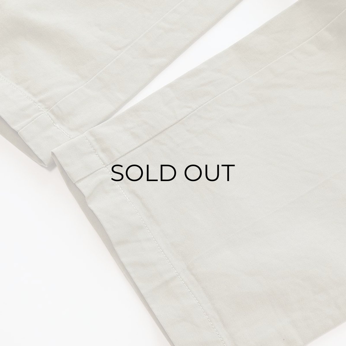 画像9: 90's Polo by Ralph Lauren "POLO CHINO" COTTON TWILL TUCK PANTS【W35 x L34 程度】 (9)