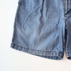 画像5: 90's DOCKERS COTTON DENIM TUCK SHORTS 【W36 程度】 (5)